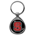 N. Carolina St. Wolfpack Chrome Key Chain
